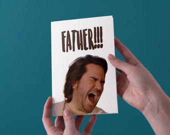 FATHER - IT Crowd Fathers Day Card - Livraison gratuite au Royaume-Uni