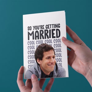 Então você vai se casar Legal Legal Legal... Cartão de felicitações de casamento/noivado - frete grátis para o Reino Unido