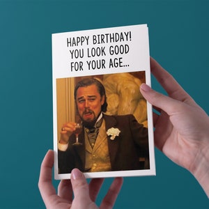 Vous regardez bien pour votre âge ... - Carte de vœux d’anniversaire - Livraison gratuite au Royaume-Uni