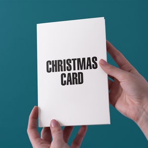Kerst Sarcastische wenskaart - Gratis Verzending in het Verenigd Koninkrijk