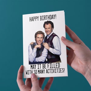 Joyeux anniversaire Peut-il être rempli avec tant d'activités carte de voeux d'anniversaire - livraison gratuite au Royaume-Uni