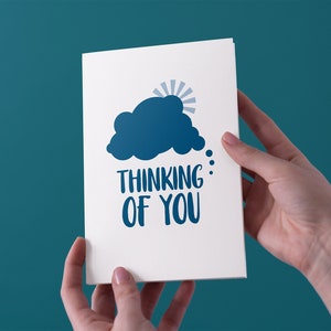 MENTALE HEALTH - Pensare a te Card - Donazione di beneficenza - Spedizione gratuita nel Regno Unito