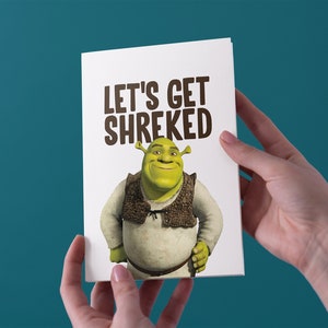 Let's Get Shreked Greeting Card - Envío Gratis