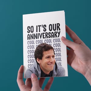 Donc, c'est notre anniversaire Cool Cool Cool ... Carte de voeux anniversaire - Livraison gratuite au Royaume-Uni