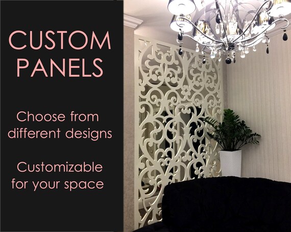 Panels Decorative Panels Custom Decorative Panels Home Etsy