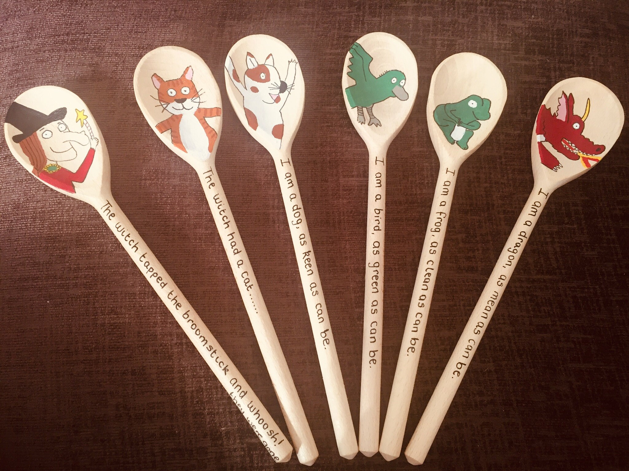 Story Spoons Room on the Broom Etsy UK