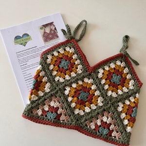 Sun Queen crochet top pattern