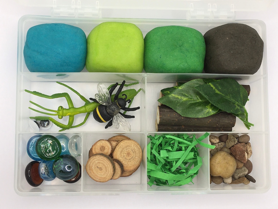 Minibeast Play Dough Kit Etsy UK