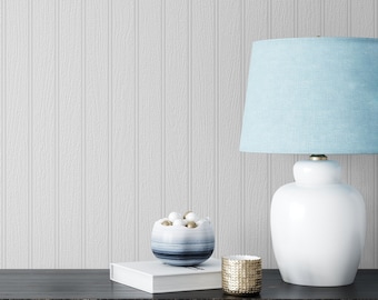 Paintable Peel and Stick Wallpaper Beadboard Wallpaper Paint Wallcovering Textured Wallpaper Self Adhesive Wallcovering Wall Decor