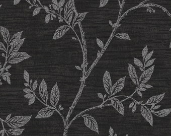 Wallpaper | Leaf Wallpaper | Textured Wallpaper | Sparkled Wallpaper | Metallic Wallpaper | Glitter Wallpaper | Wall Decor | Wall Art