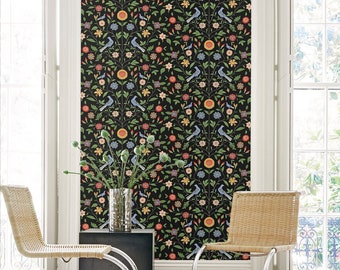 Peel and Stick Wallpaper | Self Adhesive Wallpaper | Botanical Peel and Stick | Peel and Stick | Temporary Wallpaper | William Morris
