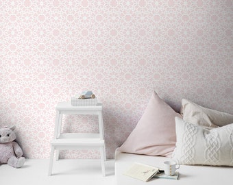 Wallpaper | Geometric Wallpaper | Pink Wallpaper | Flower Wallpaper | Retro Wallpaper | Modern Wallpaper | Floral Wallpaper | Wallcovering
