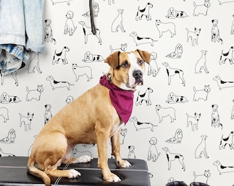 Dog Wallpaper - Etsy Dog Wallpaper - Etsy