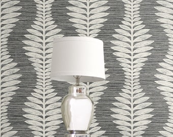 Wallpaper | Vinyl Wallpaper | Textured Wallpaper | Striped Wallpaper | Grey Wallpaper | Contemporary Wallpaper | Ogee Wallpaper | Vinyl