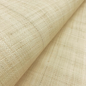 Handmade Raffia Grasscloth Wallpaper | Natural Textured Wallcovering (Unpasted)