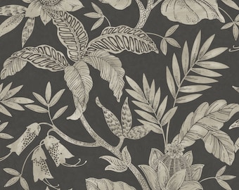 Wallpaper | Bohemian Wallpaper | Boho Wallpaper | Leaf Wallpaper | Botanical Wallpaper | Graphic Wallpaper | Floral Wallpaper | Wallcovering