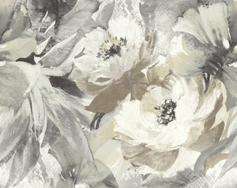 Wallpaper | Floral Wallpaper | Abstract Wallpaper | Watercolor Wallpaper | Contemporary Wallpaper | Art Wallpaper | Flower Wallpaper | Decor