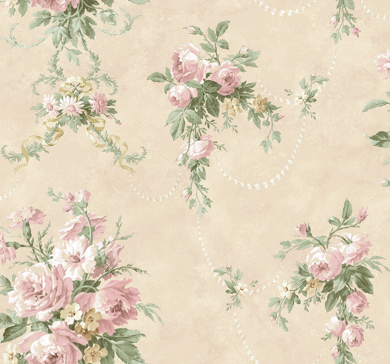 Wallpaper Flower Wallpaper Floral Wallpaper Vintage - Etsy