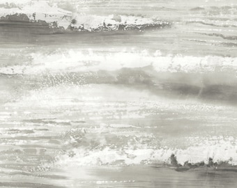 Blue Wallpaper | Tropical Wallpaper | Beach Wallpaper | Metallic Wallpaper | Graphic Wallpaper | Modern Wallpaper | Moseley Waves Wallpaper