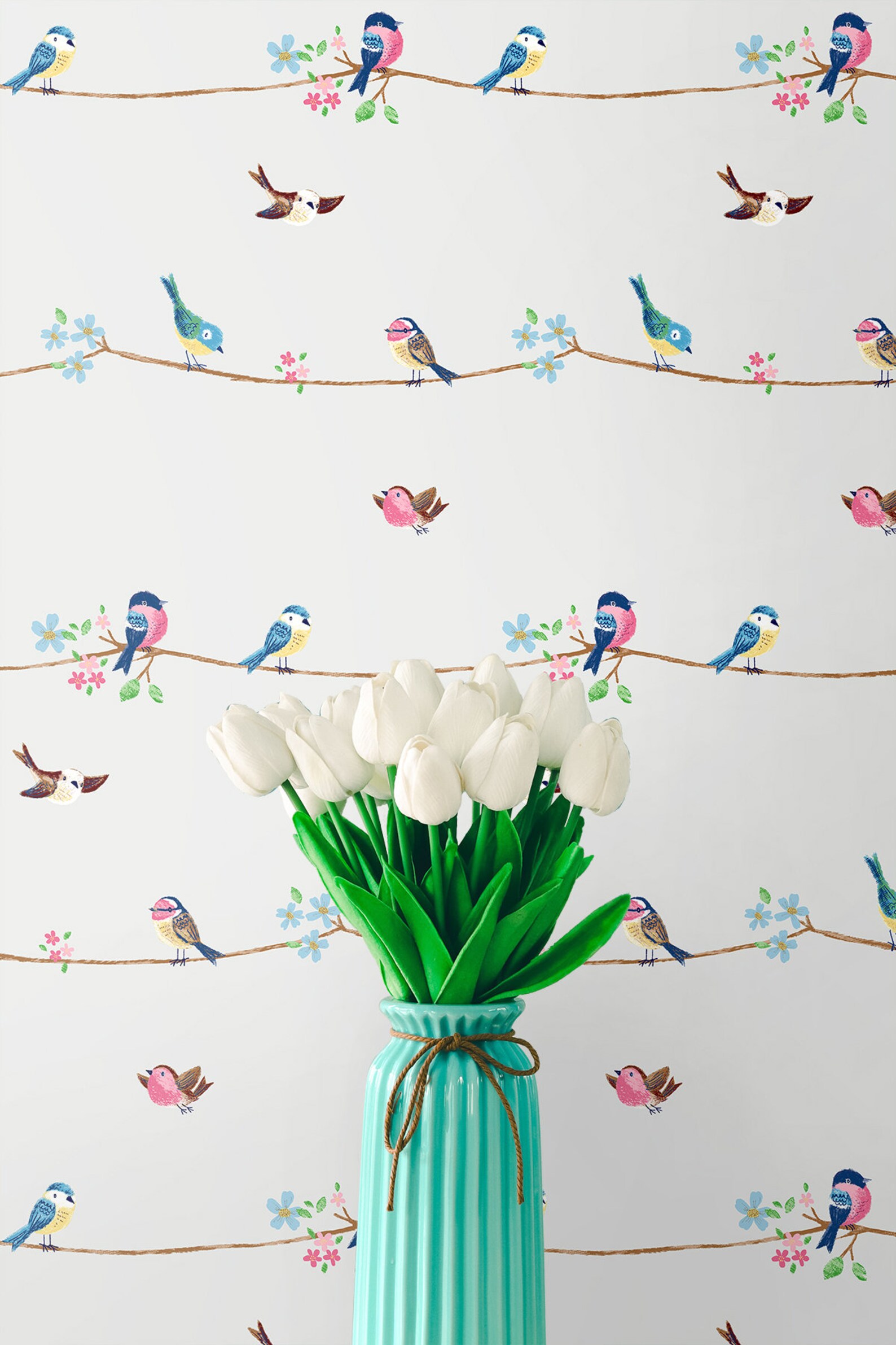 Peel and Stick Wallpaper Nursery Wallpaper Animal Peel and Etsy