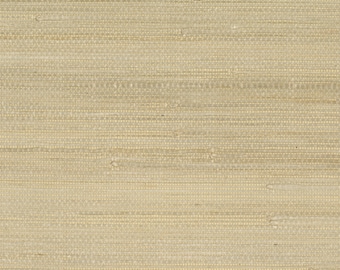 Papel pintado de yute y hierba hecho a mano / Decoración de pared con textura natural