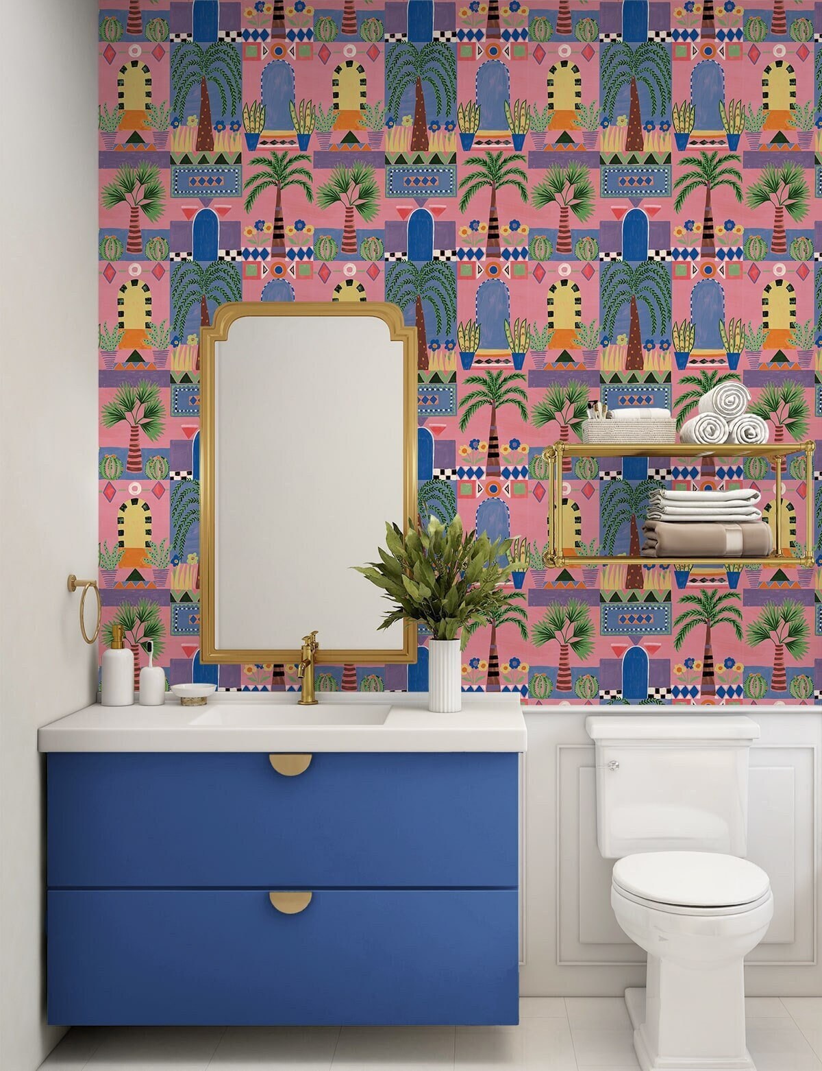 Beach Peel and Stick Wallpaper | Self Adhesive | Tropical Peel and ...