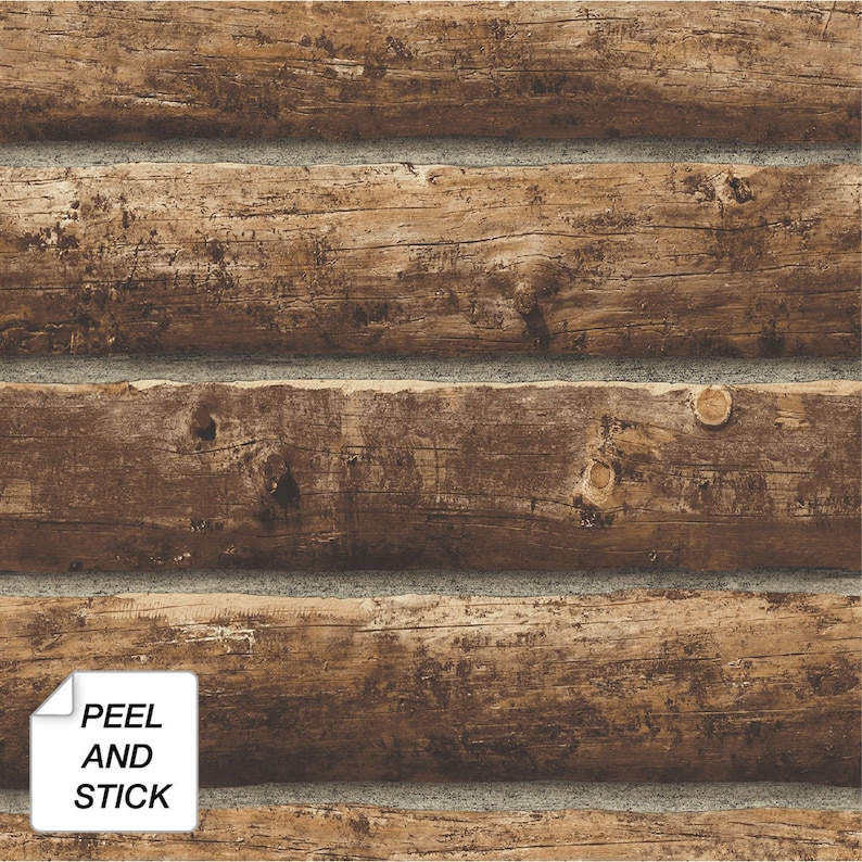 Peel and Stick Wallpaper Self Adhesive Wallpaper Wood Peel - Etsy