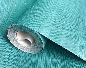 Papel pintado de yute / Papel pintado natural / Papel pintado de yute / Papel pintado moderno / Papel pintado colorido / Papel pintado de lujo