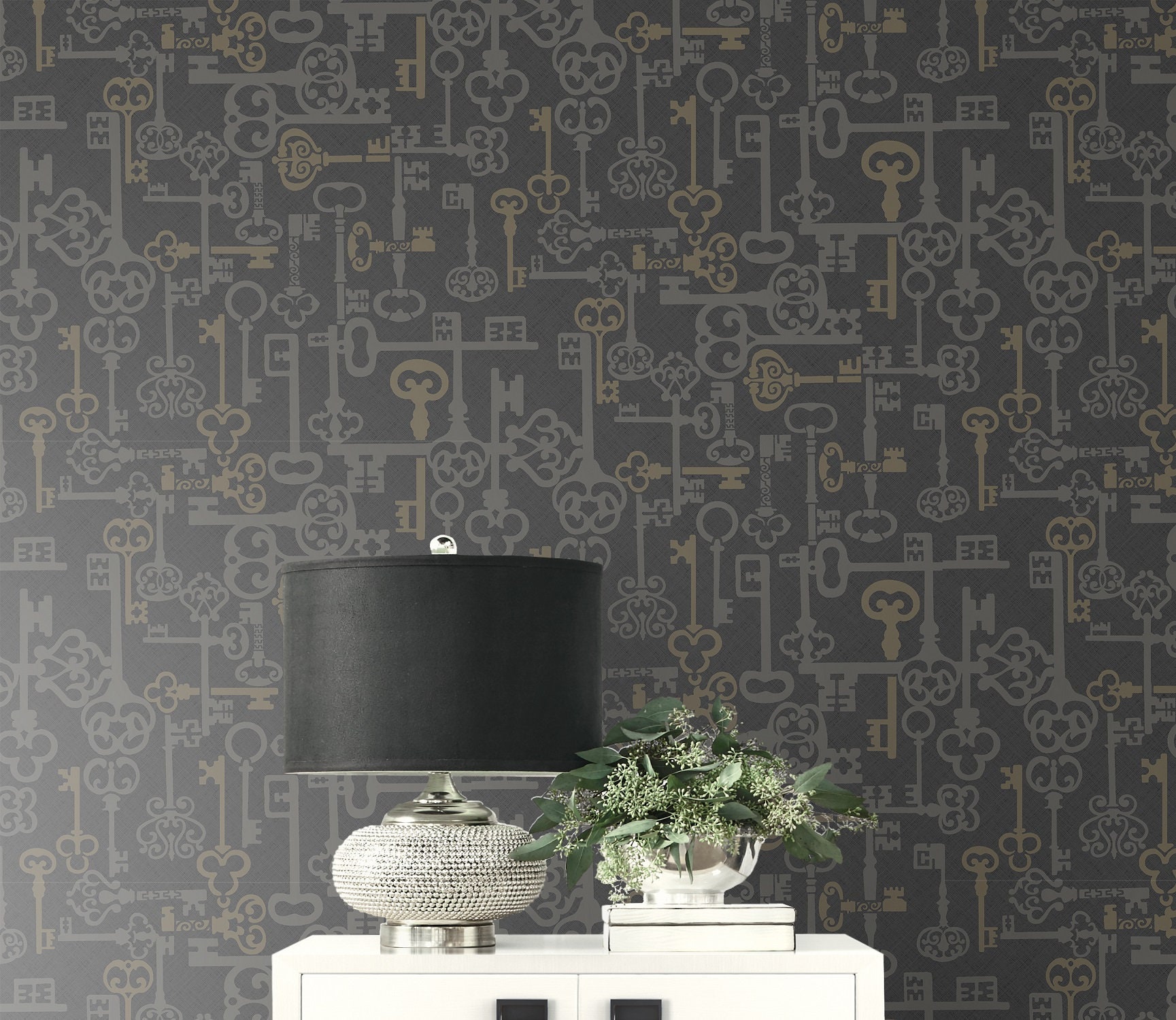 Key Wallpaper Graphic Wallpaper Modern Wallpaper | Etsy