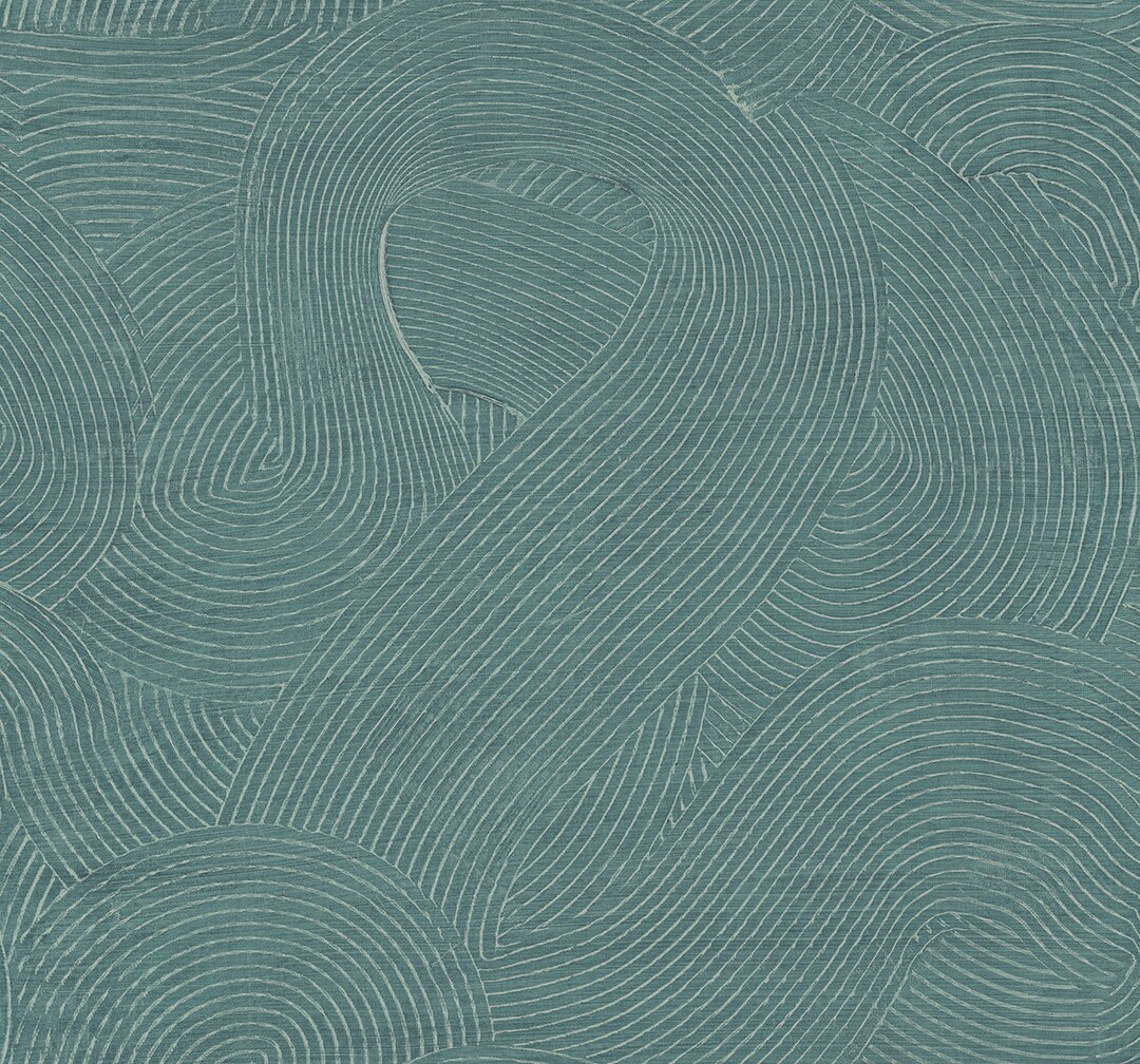 Wallpaper Swirl Wallpaper Metallic Wallpaper Neutral - Etsy