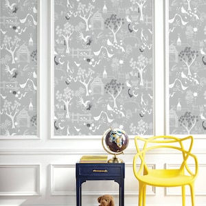 Peel and Stick | Scandi Wallpaper | Peel and Stick Wallpaper | Wallpaper | Self Adhesive Wallpaper | Farm Wallpaper | Scandinavian Wallpaper