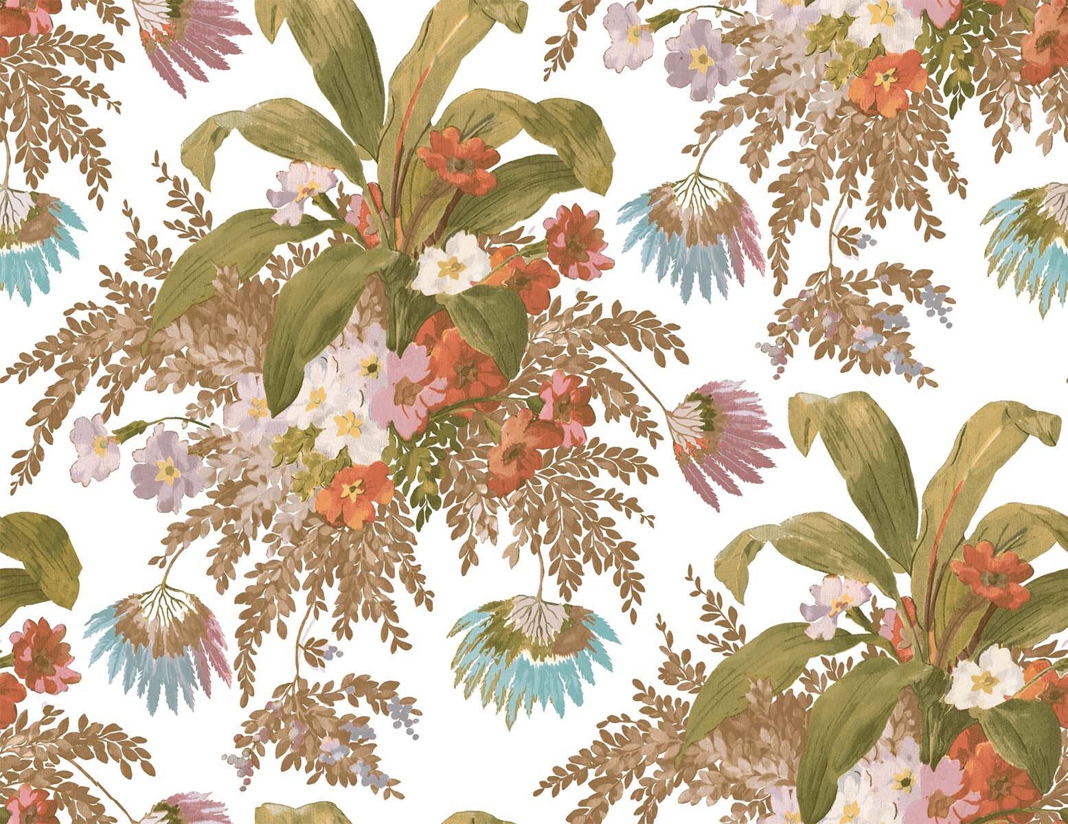 Wallpaper | Tropical Wallpaper | Vintage Wallpaper | Boho Wallpaper