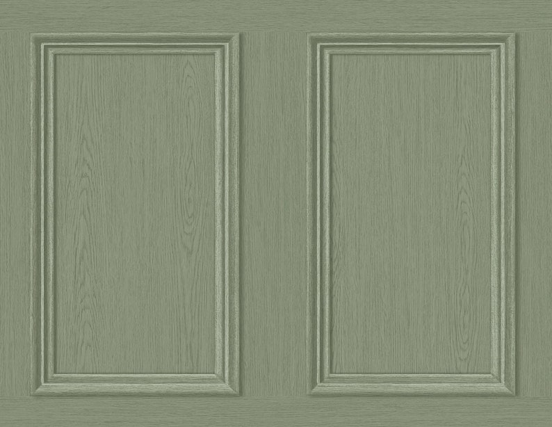 May include: Two rectangular panels of wood with a raised frame. The wood is a light green color and has a wood grain pattern.