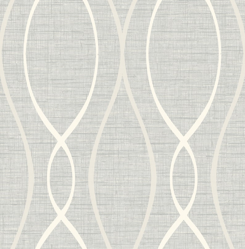 Wallpaper Striped Wallpaper Metallic Wallpaper Modern Etsy