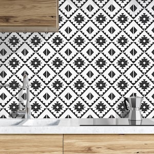 Peel and Stick | Self Adhesive Wallpaper | Wallpaper | Bohemian Wallpaper | Peel and Stick Tile | Removable Wallpaper | Tile Wallpaper