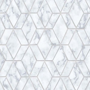 Schälen und Aufkleben | Selbstklebende Tapete | Tapete | Marble Wallpaper | Schälen und Stick Tile | Abnehmbare Tapete | Metallic Tapete