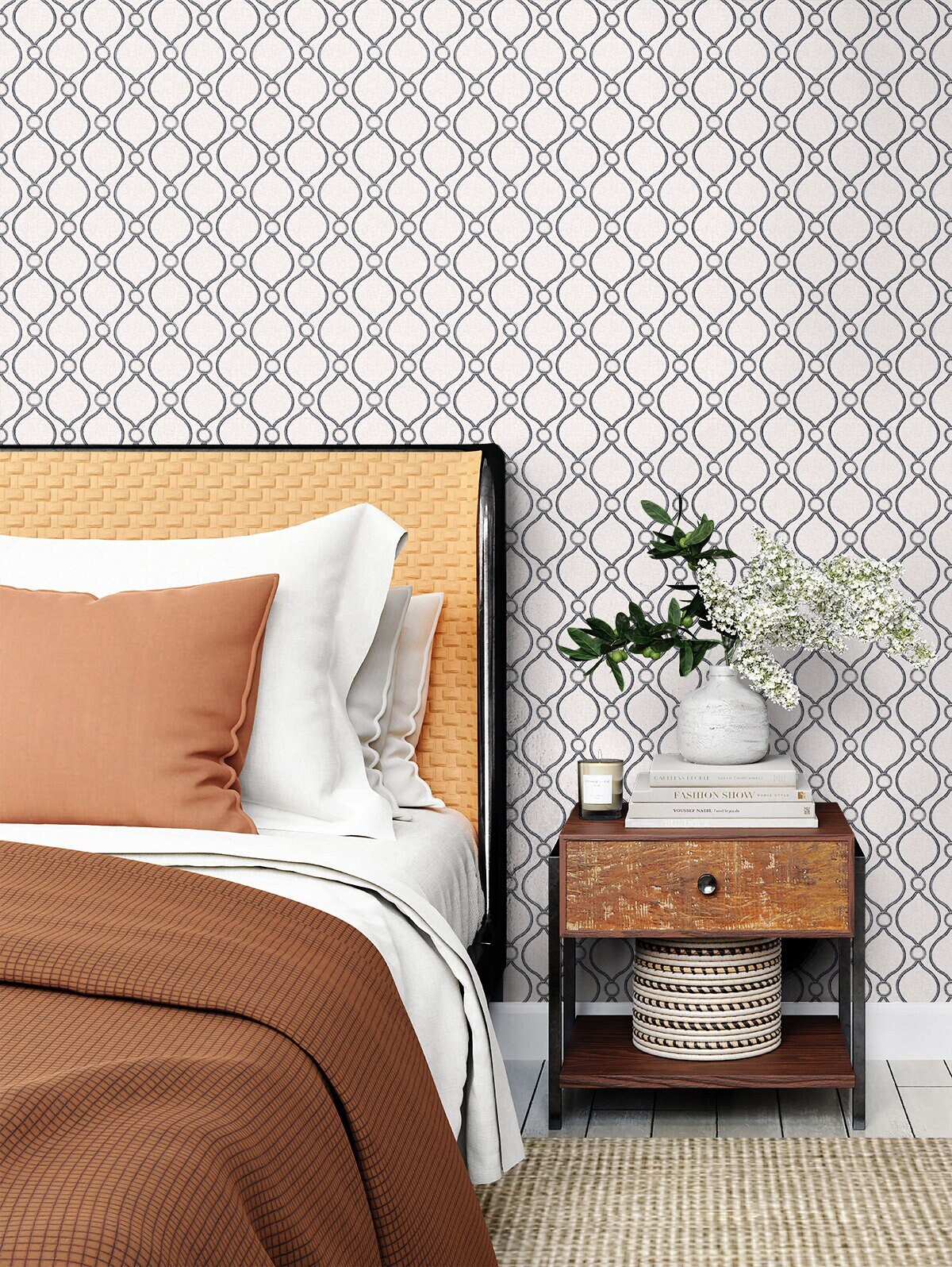 Geometric Peel and Stick Wallpaper | Self Adhesive Wallpaper ...