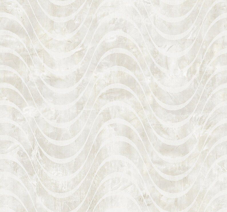 Geometric Wallpaper Metallic Wallpaper Neutral Wallpaper Etsy