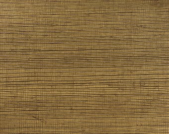 Sunset Gold Grasscloth Wallpaper - Etsy