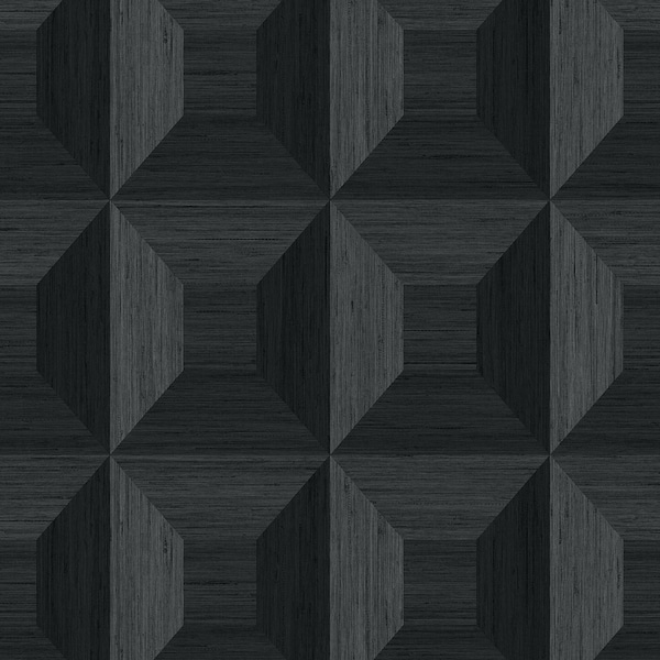 Wallpaper | Vinyl Wallpaper | Textured Wallpaper | Geometric Wallpaper | 3d Wallpaper | Contemporary Wallpaper | Gray Wallpaper | Vinyl