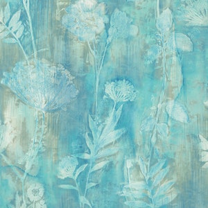 Wallpaper | Floral Wallpaper | Botanical Wallpaper | Abstract Wallpaper | Wallpaper Roll | Art Wallpaper | Contemporary Wallpaper | Decor