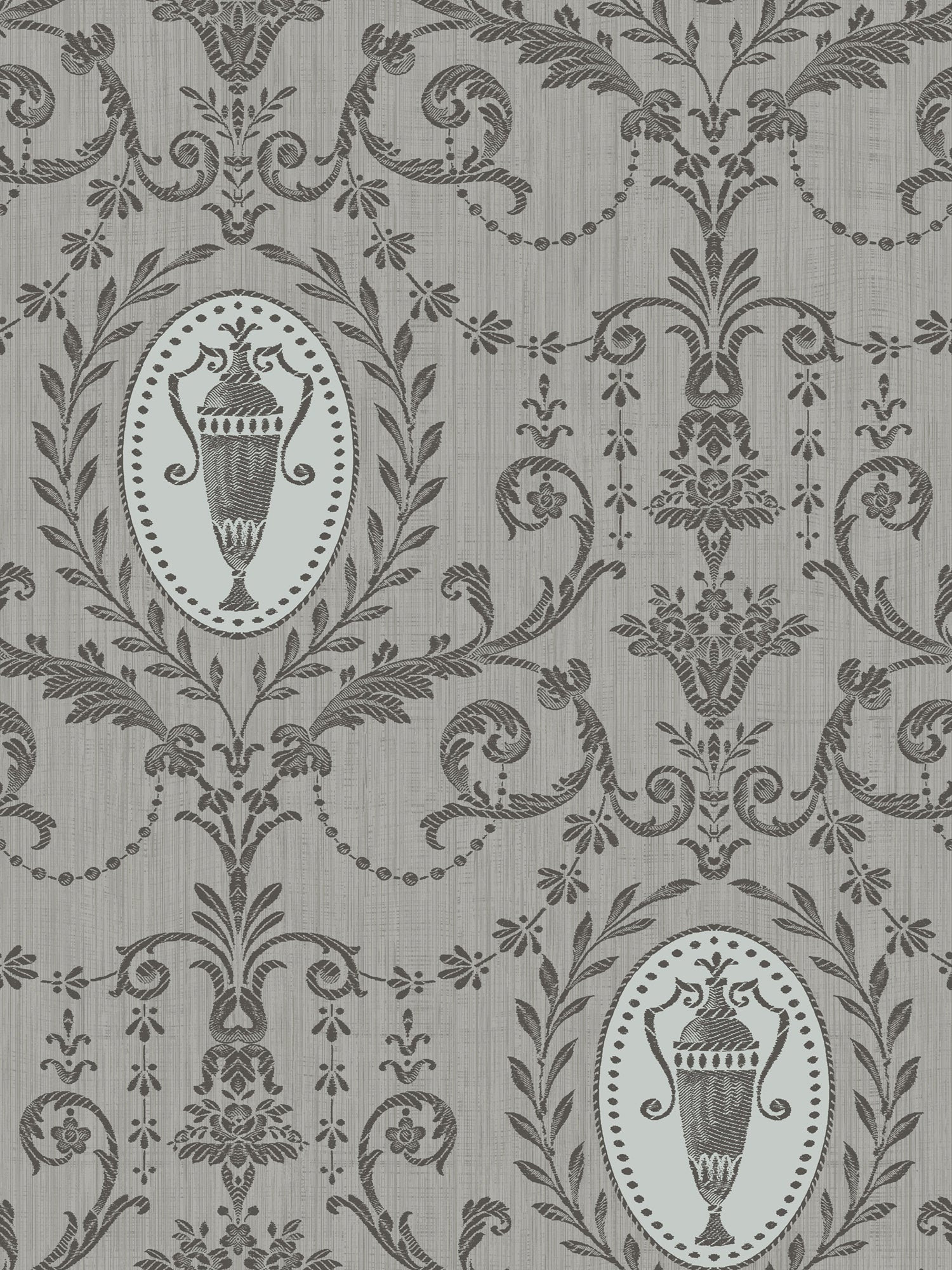 Damask Wallpaper Vintage Wallpaper Modern Wallpaper Etsy
