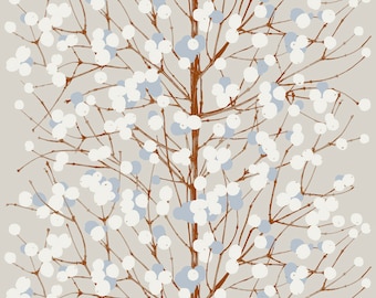 Wallpaper / Tree Wallpaper / Marimekko / Modern Wallpaper / Branch Wallpaper / Art Wallpaper / Graphic Wallpaper / Wall Decor / Wall Art