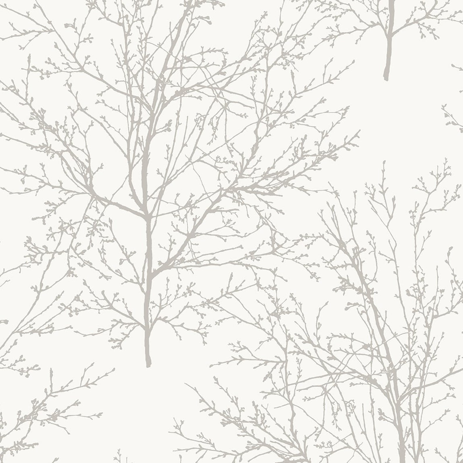 Wallpaper Branch Wallpaper Tree Wallpaper White Etsy
