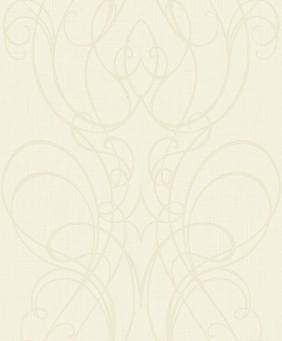 Wallpaper Scroll Wallpaper Beaded Wallpaper Wallpaper | Etsy