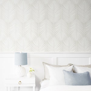 Wallpaper | Tropical Wallpaper | Beach Wallpaper |  Palm Leaf Wallpaper | Palm Tree Wallpaper | Palm Wallpaper | Neutral Wallpaper