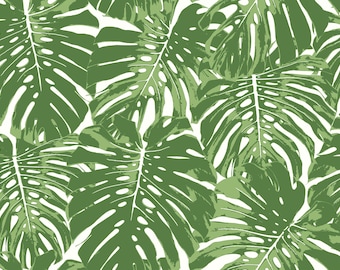 Tapete | Palmen Tapete | Tropische Tapete | Tropische Blatttapete | Strand Wallpaper | Palmen Tapete | Blatt Wallpaper | Wanddekoration