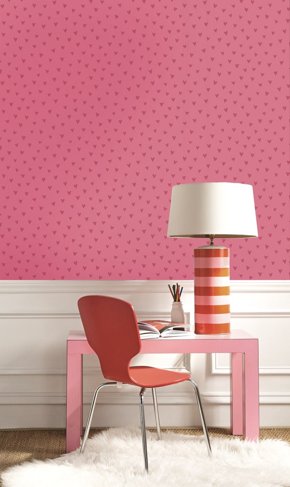 Wallpaper Kids Hearts and Darts Wallpaper Heart Wallpaper Child Wallpaper Childrens Wallpaper Nursery Wallpaper Kids Wallpaper