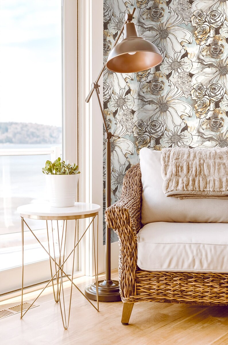 Peel and Stick Wallpaper | Self Adhesive Wallpaper | Abstract Peel and ...