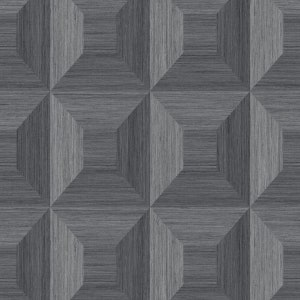 Wallpaper Vinyl Wallpaper Textured Wallpaper Geometric Wallpaper 3d Wallpaper Contemporary Wallpaper Gray Wallpaper Vinyl Earl Grey